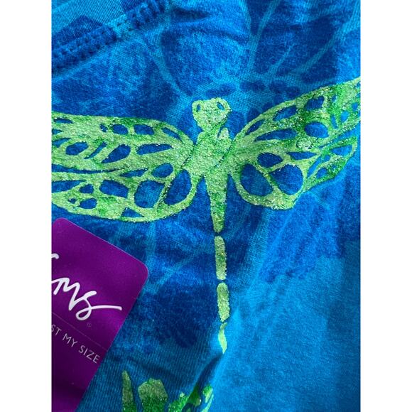 JMS bundle of four whimsy dress tees longer length NWT plus sz 1X 16W - Picture 4 of 16